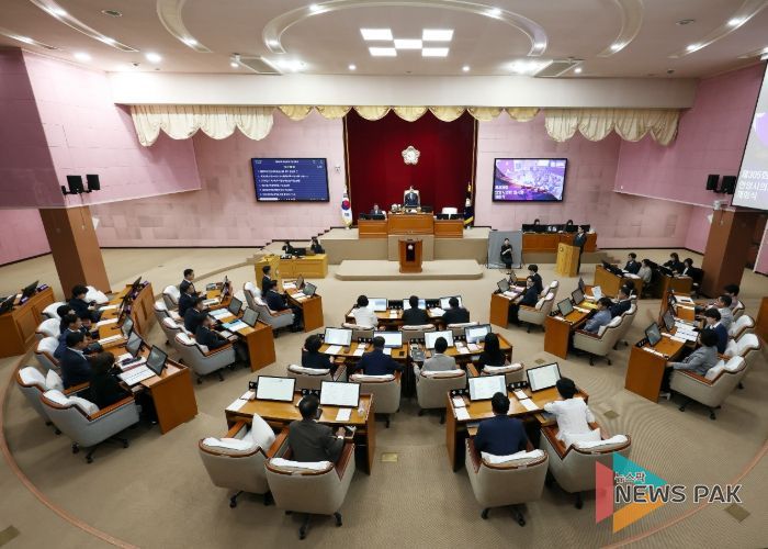 안양시의회, 제305회 임시회 개회