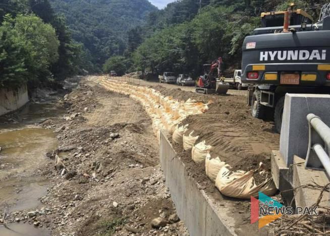 가평군, 호우피해 공공시설 항구적 복구 본격 착수