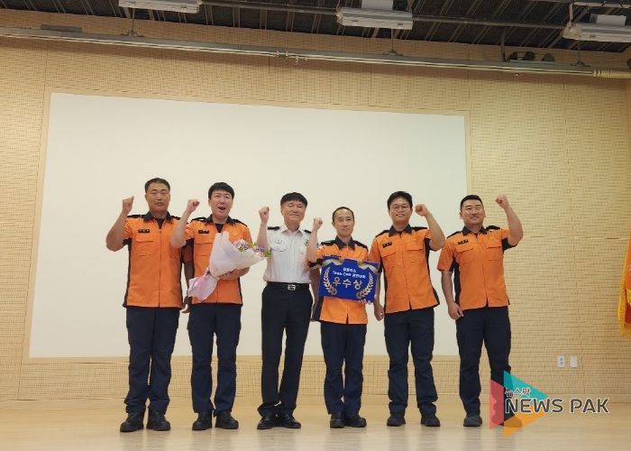 가평소방서, ‘펌뷸런스 Team-CPR 경연대회’ 우수상 수상