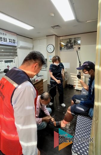 송북동 지역사회보장협의체, 하나의원, 송탄하늘약국 협약 성과