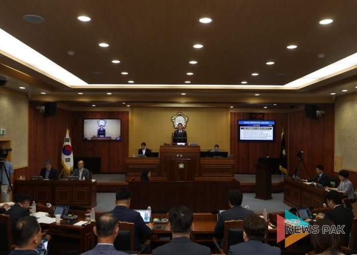 가평군의회, 제332회 임시회 폐회