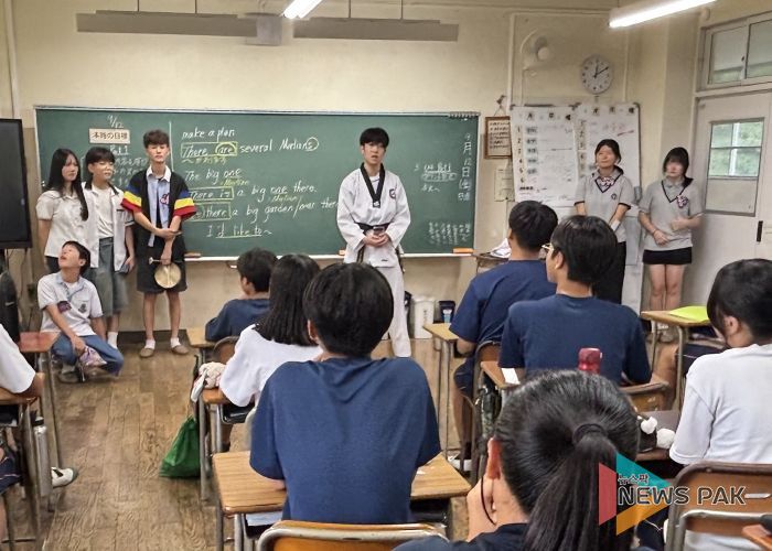 안성교육지원청, 국제교류 공유학교 한-일 학생들의 큰 함성으로 미래를 그리다