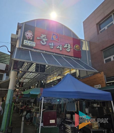 안성시, 도로명주소 전통시장 방문 홍보