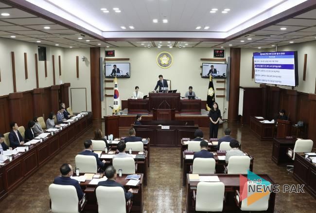 제295회 광명시의회 임시회 폐회