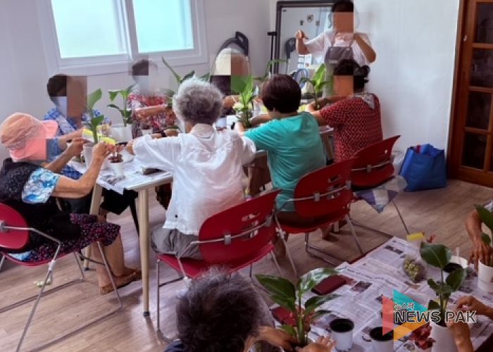 송탄보건소, 주민 정신건강을 위한 ‘나를 위한 유리병 정원 만들기 프로그램’ 운영!