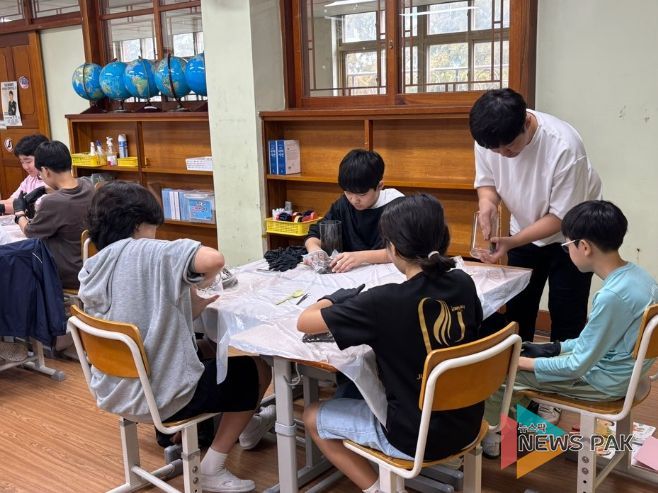 테라리움 프로그램 운영 모습