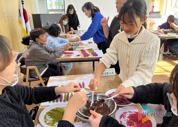 안양시자원봉사센터 가족봉사단 아이생각팀, 빵·쿠키 나눔 연합봉사
