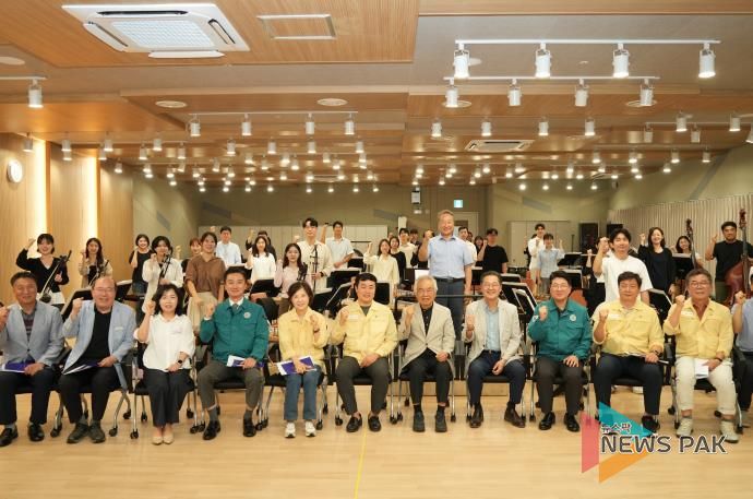 1일차 평택시립관현악단 연습실 방문한 평택시의회 복지환경위원회