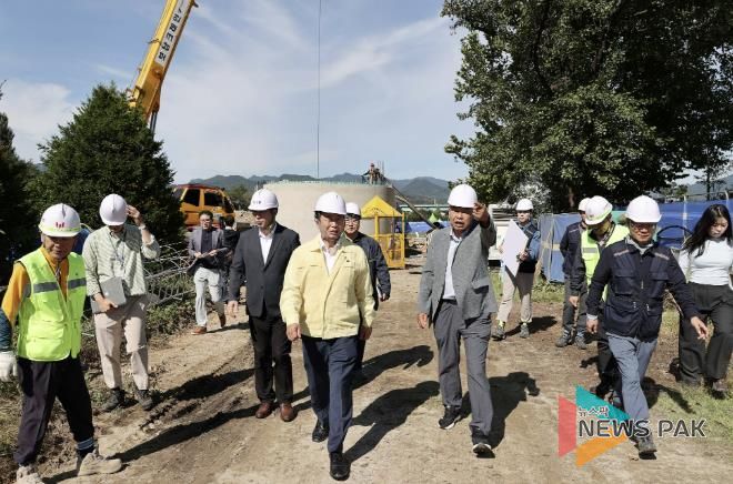 가평군, 생활밀착형 주요사업장 7곳 현장 점검