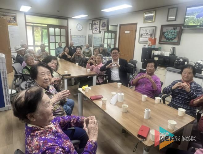 가평 청평면, ‘추석맞이 경로당 방문’ 실시