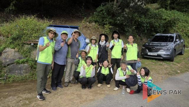가평효정봉사단, 애국지사 임의탁 선생 분묘 정비