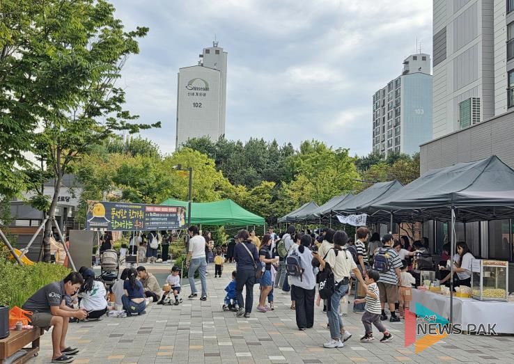 평택시가족센터, LH배꽃마을1단지 내 생활 기반 시설 기관들과 연합 행사 개최