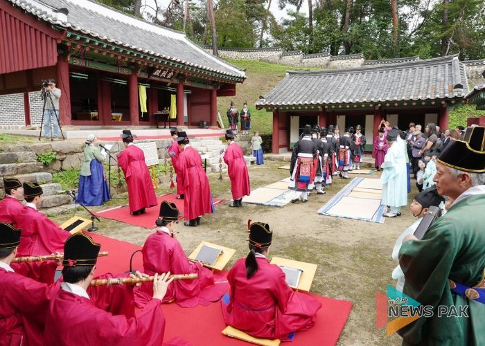 광주시, 숭렬전 추계 제향 봉행
