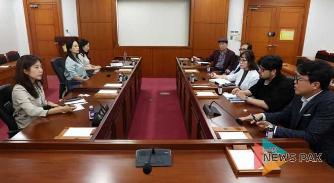 전예슬 오산시의원, 세교2지구 한신더휴 간담회·현장 방문…주민 불편 해소 방안 모색