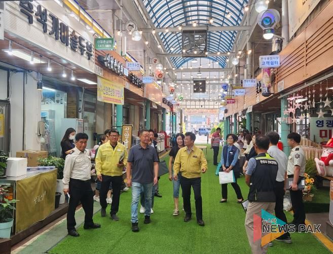 안성시, 추석 명절대비 전통시장 유관기관 합동점검