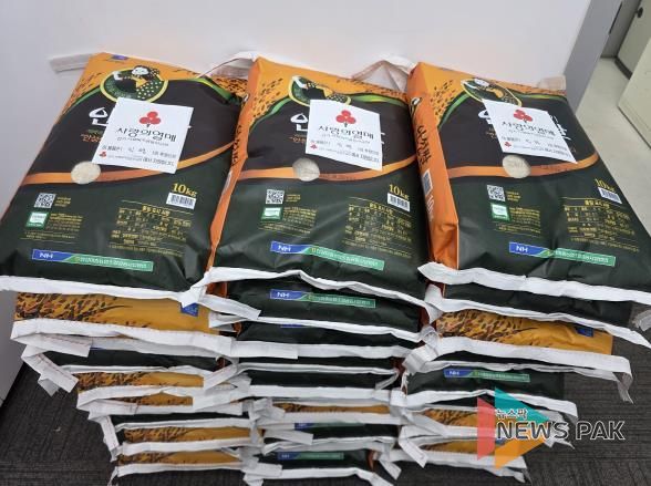 익명의 기부천사, 추석 명절맞이 사랑의 쌀 300kg 안성시 서운면에 기탁