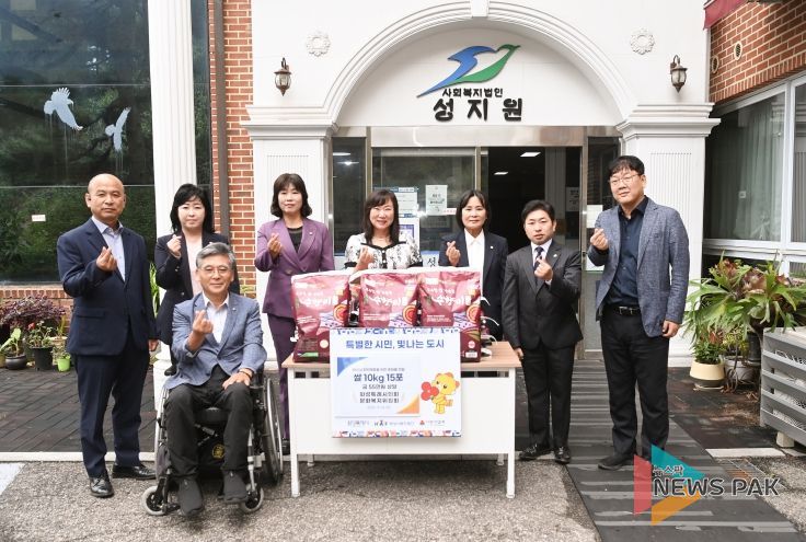 화성특례시의회 문화복지위원회, 추석맞이 복지시설 방문