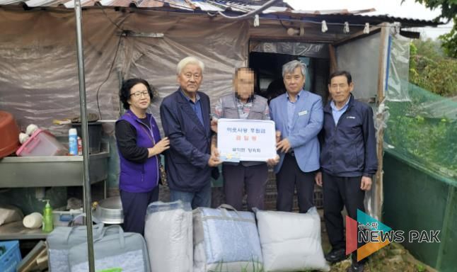가평군 설악면향육회, 추석맞이 취약계층 지원