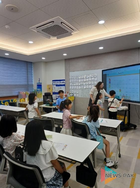 평택시국제교류재단, ESG 개념을 이해하고 공예도 해보는 영어 체험 교실 '깨끗한 지구'