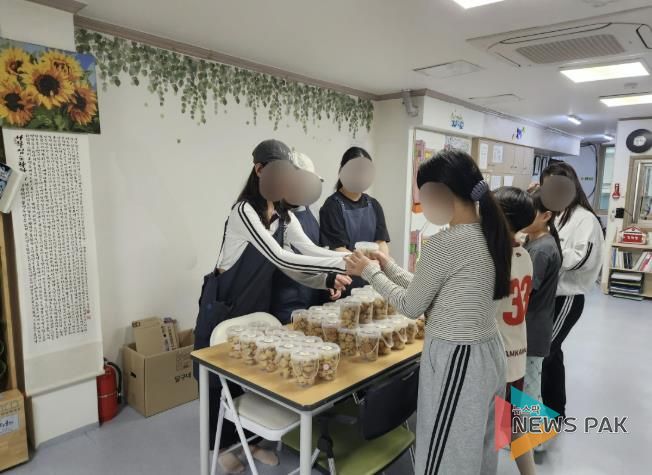 의왕시청소년재단 학교밖청소년지원센터, 자립작업장 '브레드림' 따뜻한 쿠키 나눔 활동 펼쳐