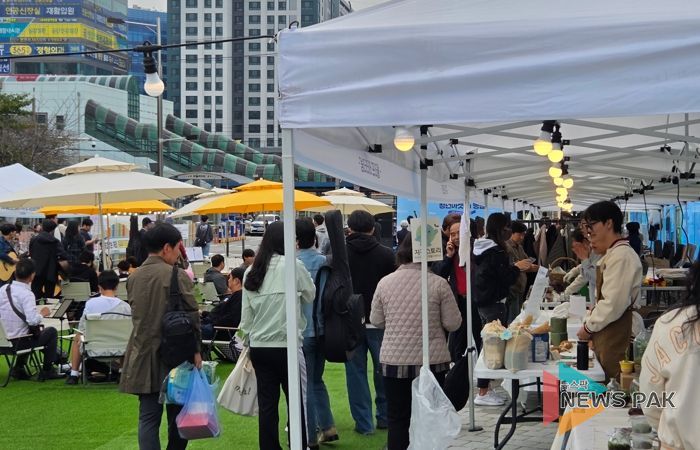 2025년 청년마켓 행사 현장