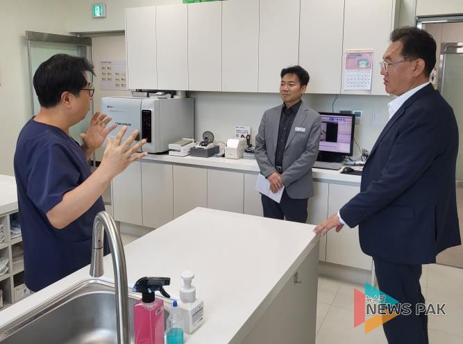 평택시 이성호 부시장 관내 직영 동물보호센터 방문 점검