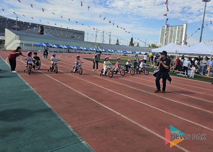 오산시, 제37회 어린이 자전거 달리기 대회 성황리 개최