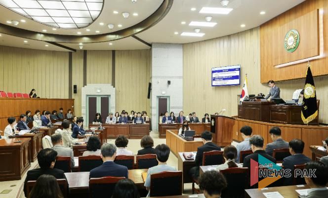 의왕시의회, 제315회 임시회 22일 개회