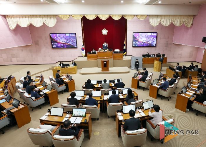 안양시의회, 제306회 임시회 개회