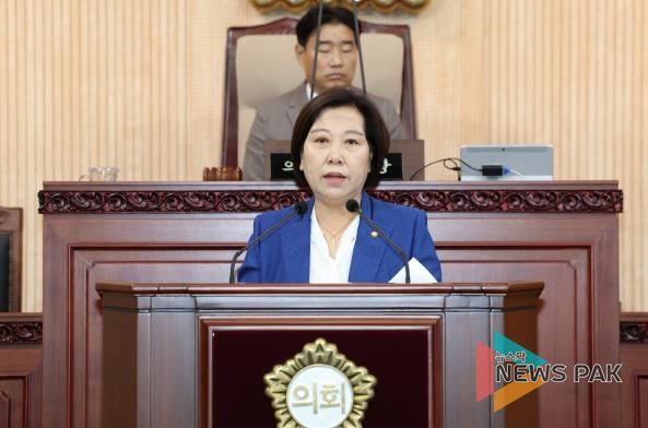 고양특례시의회 공소자 의원, “중산체육공원 내 어르신 복지와 시민 건강을 위한 복합시설 건립 필요”