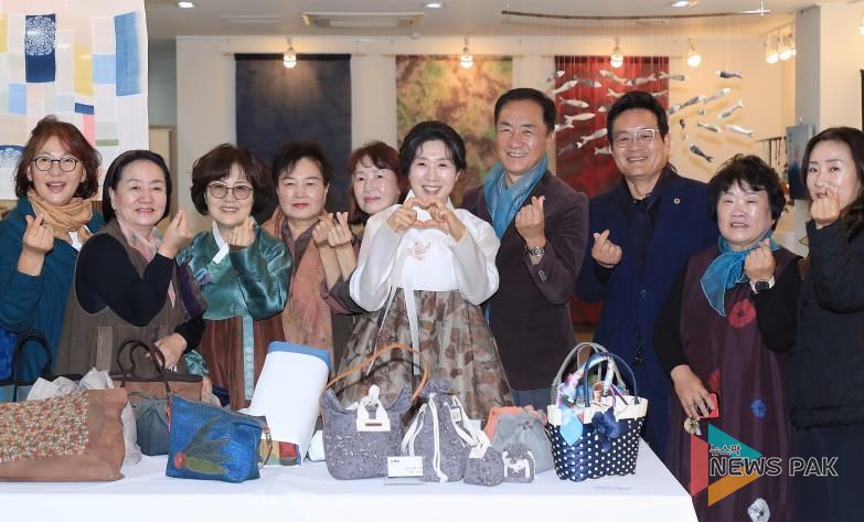 평택시 천연염색연구회, 제11회 천연염색 전시회 개최