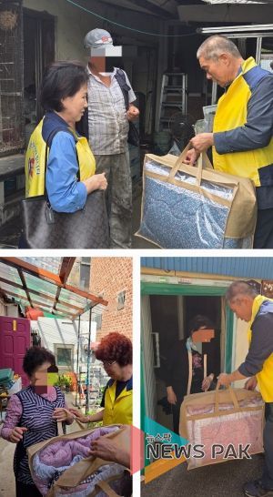 신장2동 지역사회보장협의체, 특화사업 ‘맞춤형 생활용품 지원’ 활동