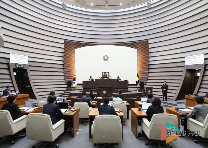 광주시의회, 제320회 임시회 폐회