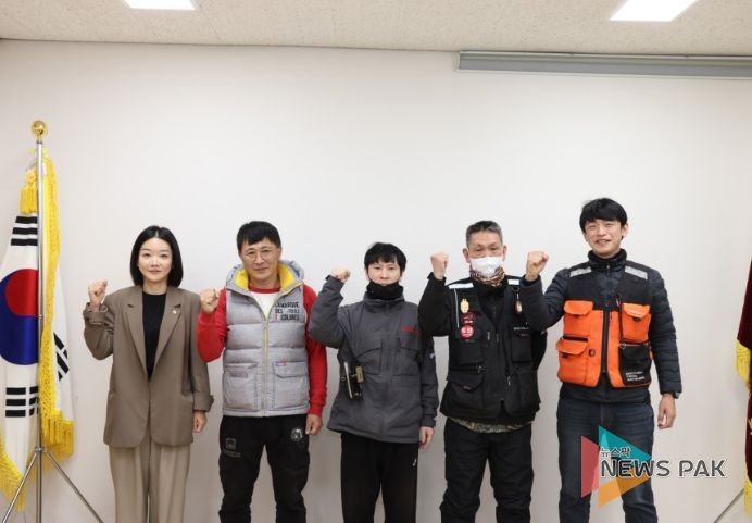 군포시의회 이혜승 의원, 라이더유니온과 간담회… 이동노동자 쉼터·안전대책 논의
