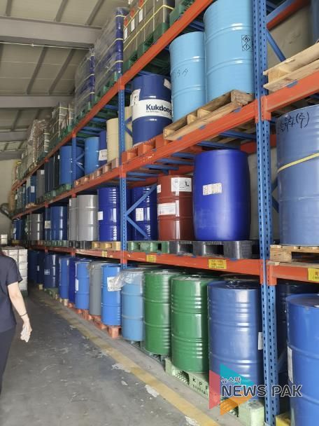 용인특례시가 지역내 유해화학물질 취급사업장의 안전관리 실태를 조사했다.