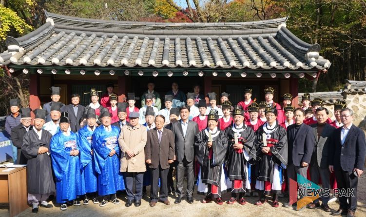 광주시, ‘현절사 추계 제향’ 봉행…삼학사 등 선현의 충절 기려