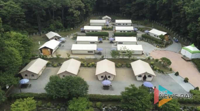 초막골생태공원 느티나무야영장 사진