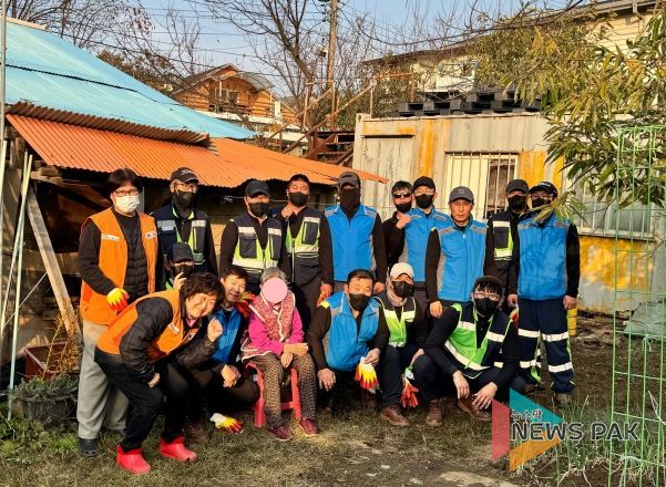 평택시 오성면 사례관리 대상 가구 월동 대비 주거환경 개선