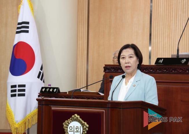 고양특례시의회 공소자 의원, 체육회 정상화 및 부조리 근절 대책 촉구