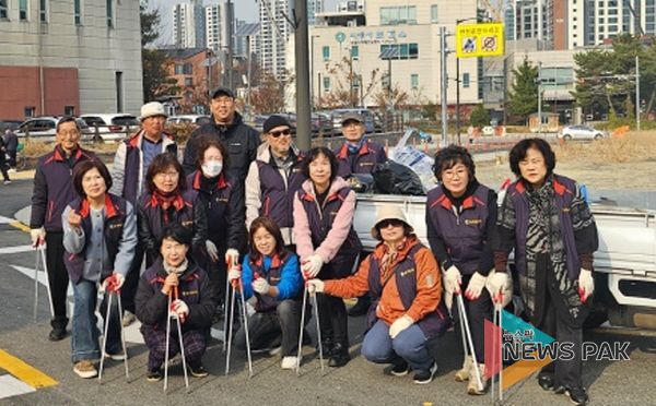 고천동통장협의회 가을맞이 환경정화활동 실시