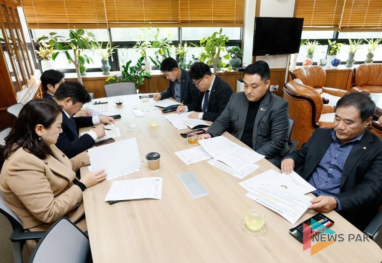 특위 사전 간담회 모습