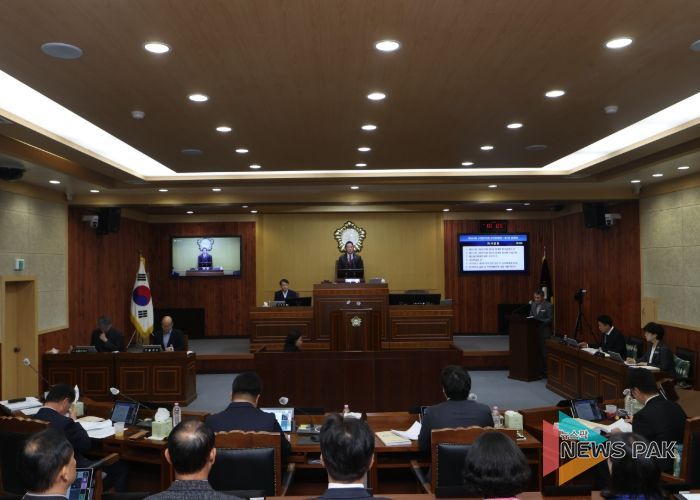 제334회 가평군의회 제2차 정례회 개회