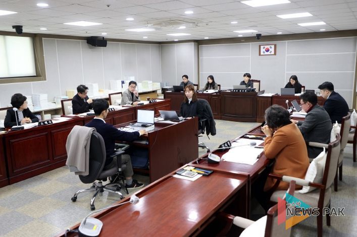 문화체육교육위원회 행정사무감사