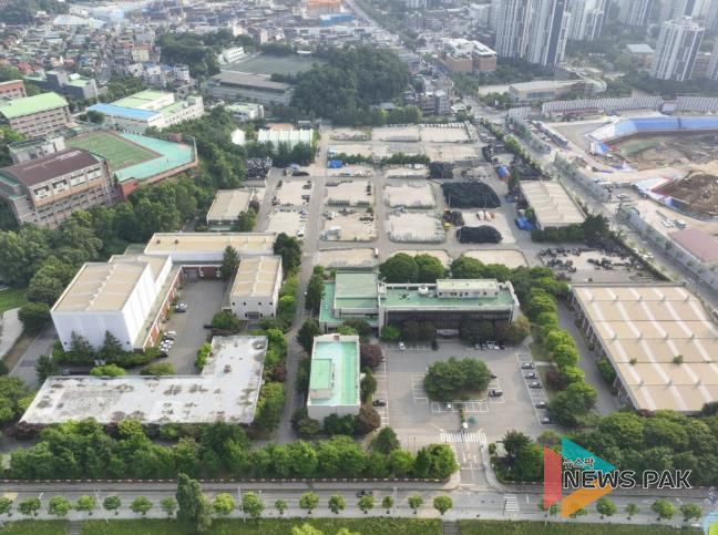 한전자재검사처 전경