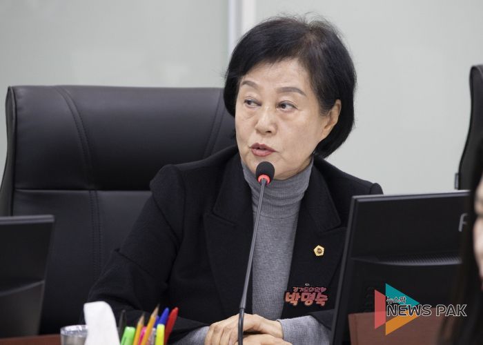 경기도의회 건설교통위원회 박명숙 의원(국민의힘, 양평1)