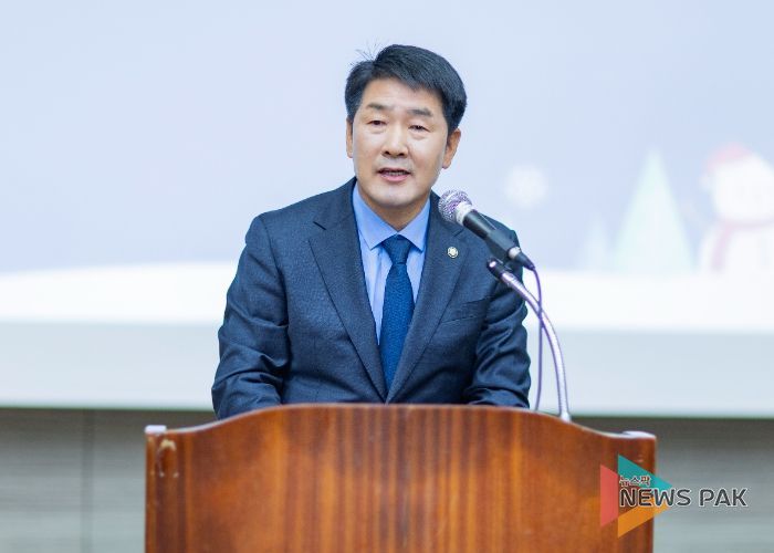 배정수 의장 축사 모습