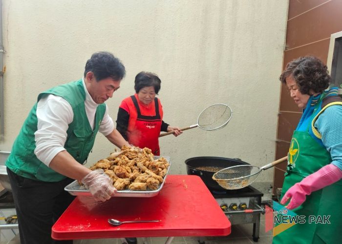 수원시 권선구 구운동 새마을부녀회, 12월 사랑의 반찬 나눔 실시