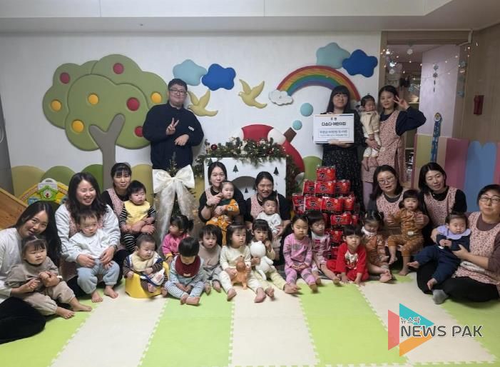안성시노인복지관, 다소다어린이집으로부터 '다소다 사랑나누기' 후원받아