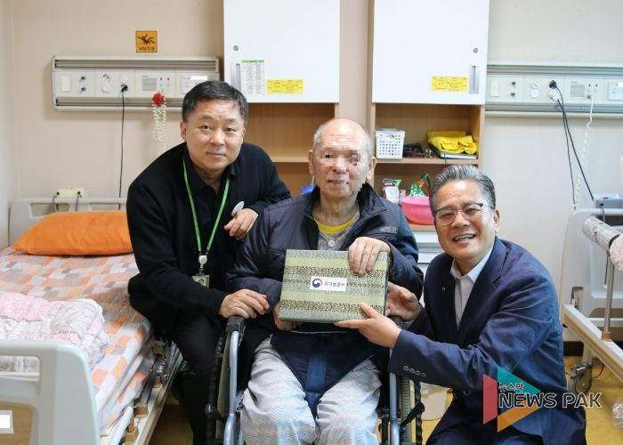 경기북부보훈지청, 연말계기 국가보훈부 장관 명의 위문 실시