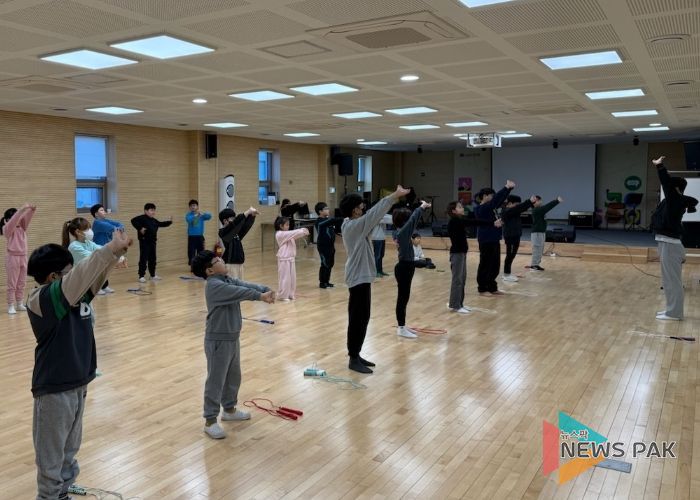 대덕면 주민자치회, 겨울방학 맞아 ‘음악 줄넘기’ 무료 운영